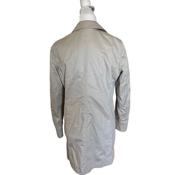 Tan coach pea coat small longer good condition warm - Picture 2 of 5